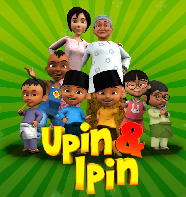 Upin-Ipin menguasai pasar Indonesia
